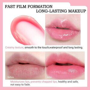 Kaely Aloe Vera Color Changing Lipstick Lip Plumper Tint Korean Gloss Waterproof